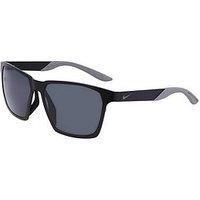 Nike Maverick Valor If0963X Metal Square Sunglasses - Black