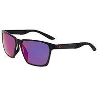 Nike Maverick Valor If0963X Metal Square Sunglasses - Black