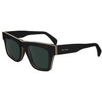 Ps Paul Smith Ps24602S Kramer Acetate Square Sunglasses - Black