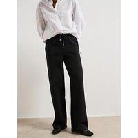 V By Very Wide Leg Joggers - Black