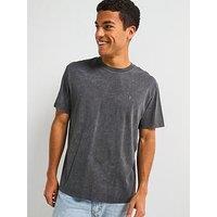 Allsaints All Saints Saka Short Sleeve Crew Neck T-Shirt - Black