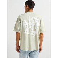 Allsaints All Saints Orlando Short Sleeve Crew Neck T-Shirt - Green