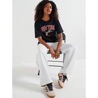 The Very Collection Wide Leg Jogger - Grey