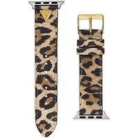 Guess Leopard Print 38-40Mm Strap To Fit Apple Watch