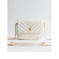 New Look Quebec Quilted Hw Xbody - Cream