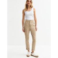 New Look Stone Tapered Leg Chino Trousers