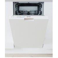 Indesit Indesit In2Ie10Cs80Uk Push&Go Integrated Slimline Dishwasher - White