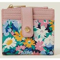 Accessorize Spring Floral Purse Cardholder - Pastel Multi