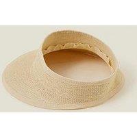 Accessorize Thermo Packable Visor - Natural