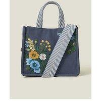 Accessorize Mini Floral Handheld - Blue
