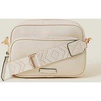 Accessorize Dina Double Zip Camera Bag - Cream