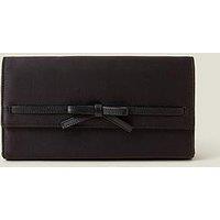 Accessorize Bow Clutch - Black