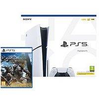 Playstation 5 Disc Console & Monster Hunter Wilds