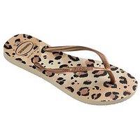 Havaianas Slim Animals Flip Flop - Brown