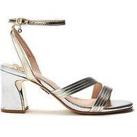Moda In Pelle Raela Block Heel Sandals - Gold