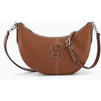 Boss Anett Halfmoon Bag - Brown