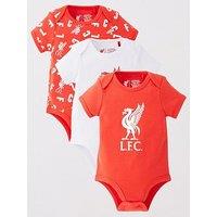 Liverpool Fc 3 Pack Baby Bodysuit - Multi