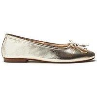 Moda In Pelle Ealing Ballet Shoes - Gold