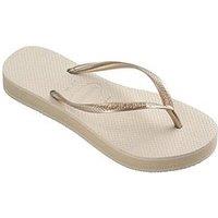 Havaianas Slim Flatform Flip Flop - Beige