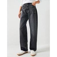 Hugo Leni Relaxed Fit Jean - Black