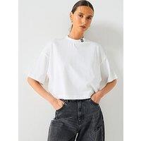 Hugo Damelody Logo T-Shirt - White