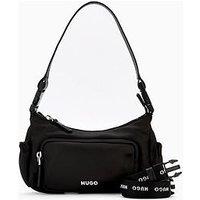 Hugo Shoulder Bag - Black