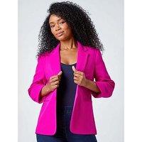Roman Petite Classic Stretch Blazer - Pink