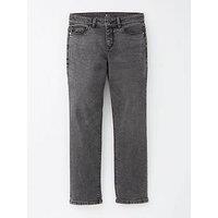 V By Very Boys Acid Wash Straight Leg Jeans - Grey