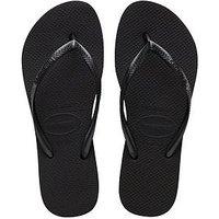 Havaianas Slim Flatform Flip Flop - Black