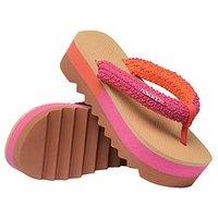 Havaianas Top High Chunky Boho Flip Flop- Pink