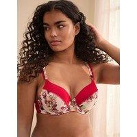 B By Ted Baker B By Baker Pink Floral Padded Bra - Pink