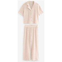B By Ted Baker Button Through Knitted Pyjamas - Cream
