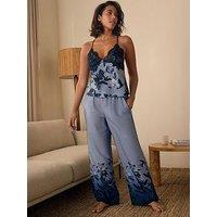B By Ted Baker Floral Cami Pyjamas - Blue