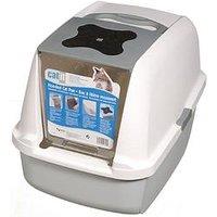 Catit Airsift Litter Box White/Grey