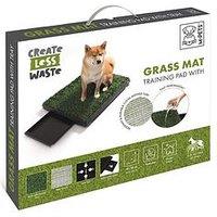 M-Pets Grass Mat Training Pad With Tray With Extra Refill