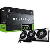 Msi Nvidia Geforce Rtx 5080 16G Ventus 3X Oc Plus Gddr7 256Bit Gaming Graphics Card