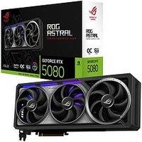 Asus Geforce Rtx 5080 Rog Gaming Astral Graphics Card (16Gb Gddr7/Pci Express 5.0/30000Mhz)