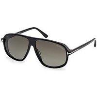 Tom Ford Guillaume Pilot Sunglasses-Black