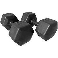 Hxgn 2 X 10Kg Hex Dumbbells