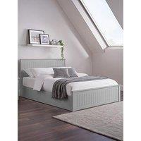 Julian Bowen Maine Ottoman Wooden Bed - Double