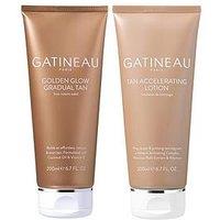 Gatineau Tan Accelerating Lotion And Golden Glow Gradual Tan Duo (Worth &Pound;74)