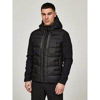 Zavetti Canada Vermantini Hybrid Jacket - Black