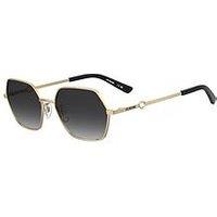 Love Moschino Mol084/S Metal Sunglasses - Gold