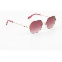 Love Moschino Metal Sunglasses - Gold