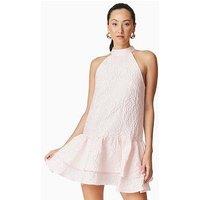 Elliatt Deanna Halter Mini Dress - Pink