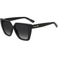 Love Moschino Mol088/S Acetate Sunglasses - Black