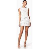 Elliatt Rose Shift Dress - White