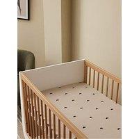 Snuz Snz Twin Pack Cot Bed Sheets - Sand/Cloud