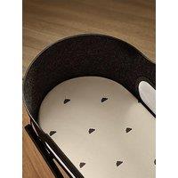 Snuz Snz Twin Pack Moses Basket Sheets - Sand/Cloud