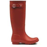 Hunter Womens Original Tall Boot - Red